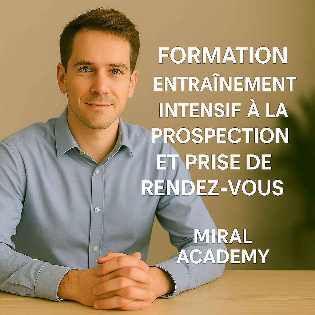 Formation : Entraînement intensif à la prospection et prise de rendez-vous